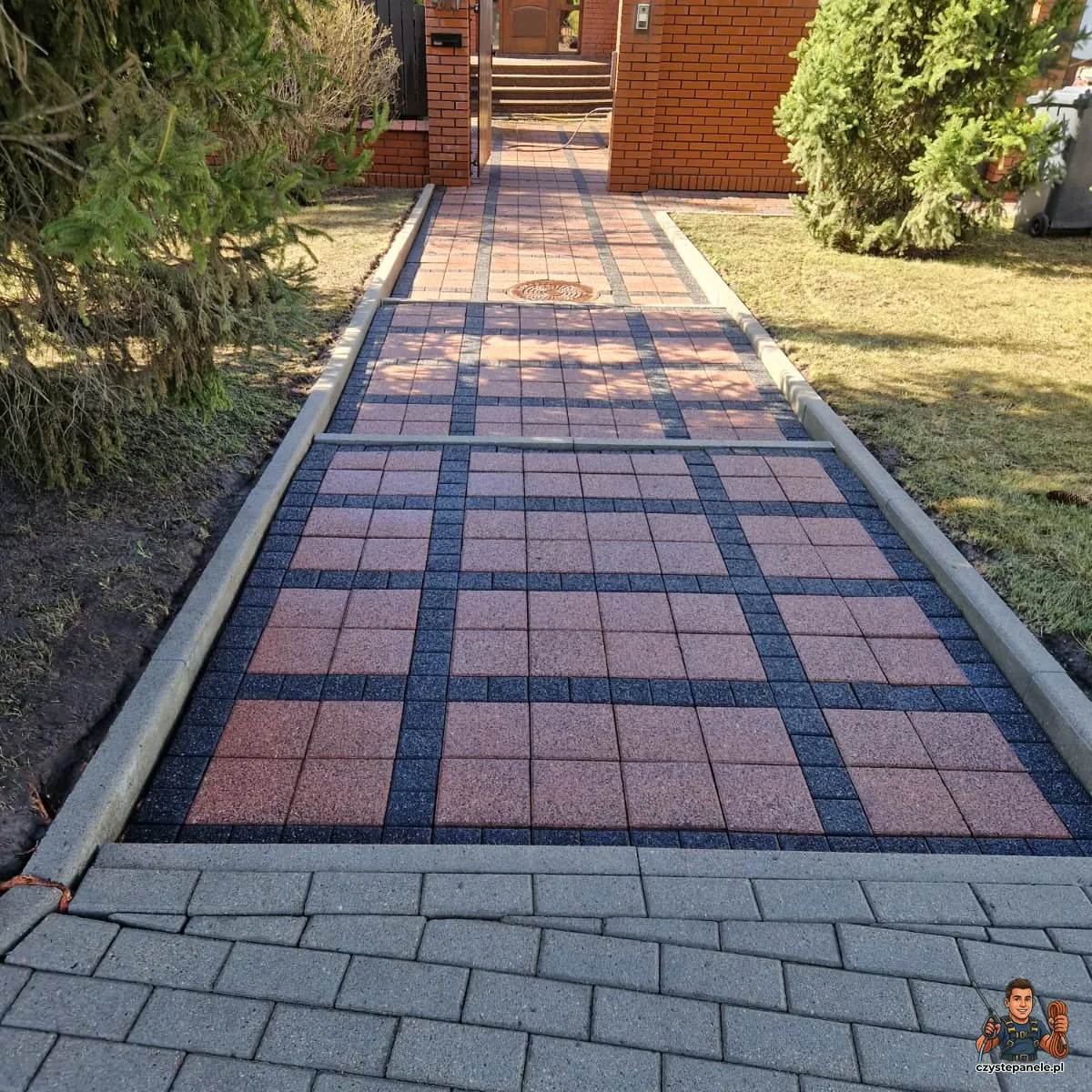 Realizacja Mycie ciśnieniowe kostki brukowej – Elbląg