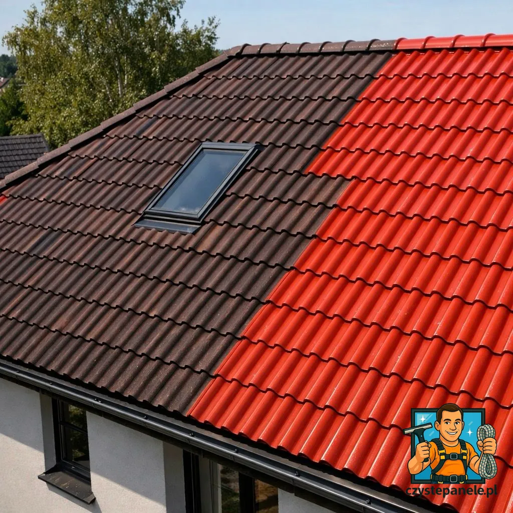 Mycie i malowanie dachów